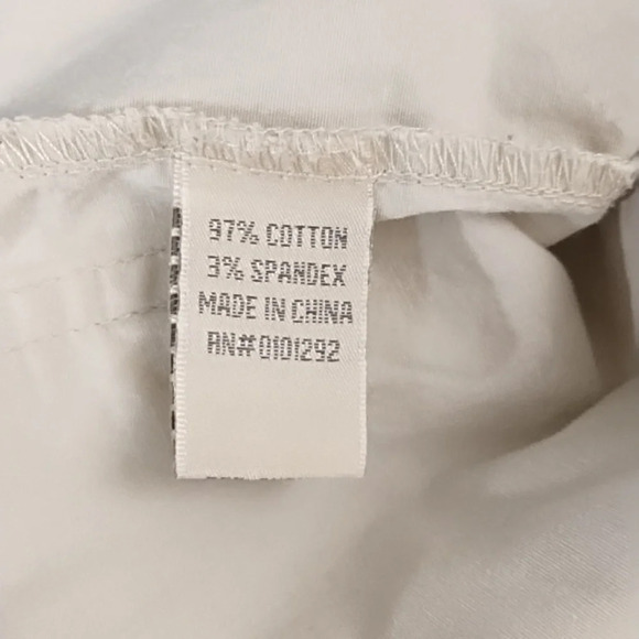 Kulu B Safari Shirt Shacket Fitted Cotton Stretch Palm Tree Buttons Small - Picture 7 of 13